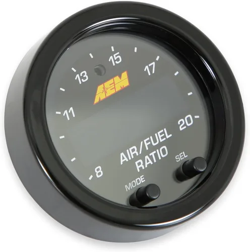 Vista 3 de AEM 30-0300 Sensor AFR con manómetro de control UEGO Serie X de banda ancha