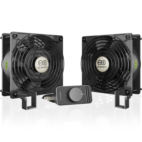 Vista 16 de AC Infinity AXIAL 8025, ventilador para magdalenas, 120 V CA 3.150 in x 0.984 in de alta velocidad, certificado UL para proyectos de escape