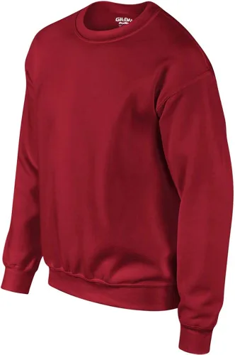 Vista 3 de Gildan DryBlend - Sudadera de cuello redondo para adultos (13 colores), Azul Carolina