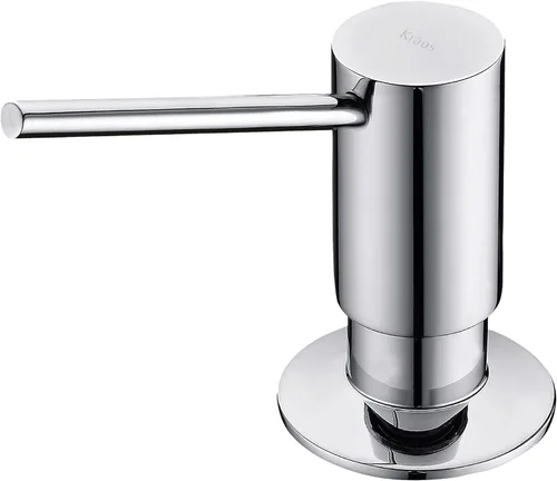 Vista 14 de Dispensador de jabón y loción de cocina Kraus en acero inoxidable libre de manchas, KSD-54SFS Acero inoxidable sin manchas.