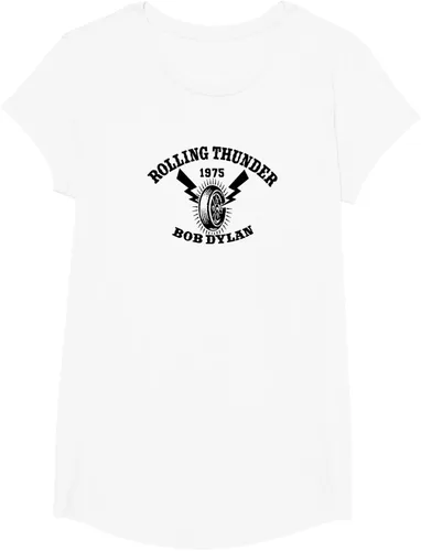 Vista 14 de Bob Dylan - Camiseta Rolling Thunder S Gris Oscuro