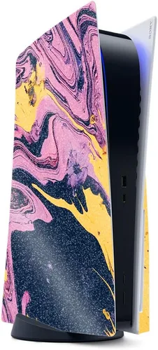 Vista 17 de MightySkins - Skin para juegos con purpurina brillante para PS5 y Playstation 5, ágata amatista, acabado duradero con purpurina de alto brillo