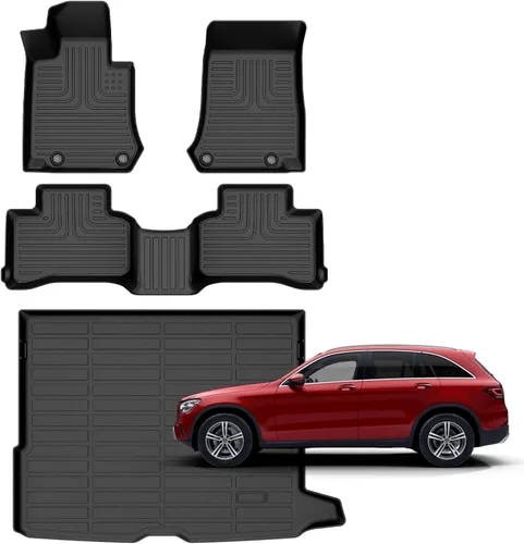 Vista 49 de Alfombrillas para Jeep Compass 2007-2016/2007-2016 Jeep Patriot/Dodge Caliber 2007-2012 para todo tipo de clima con forro de carga para automóvil