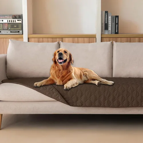 Vista 34 de gogobunny Manta para mascotas 3 veces más resistente, impermeable y a prueba de arañazos; protector de muebles reversible para perros y gatos, funda