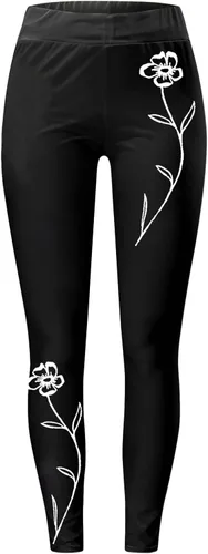 Vista 3 de Leggings de compresión para mujer, pantalones deportivos con forro pequeño, no se transparentan, suaves, pantalones negros atléticos