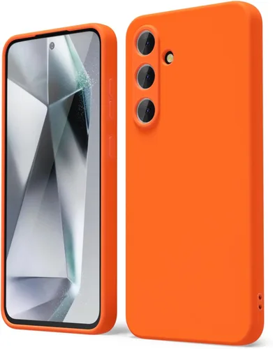 Vista 49 de oakxco Funda para teléfono Samsung Galaxy S8 de silicona líquida, delgada y fina de gel de goma suave TPU cubierta protectora simple llana