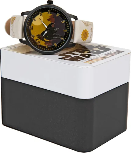 Vista 4 de Accutime Kids Star Wars Baby Yoda Analog Quartz Wrist Watch with Small Face Black Accents for Girls Boys Kids All Ages MNL5019AZ