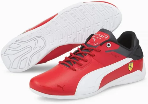 Vista 2 de PUMA Ferrari Drift Cat Delta - Tenis unisex para adultos, Negro