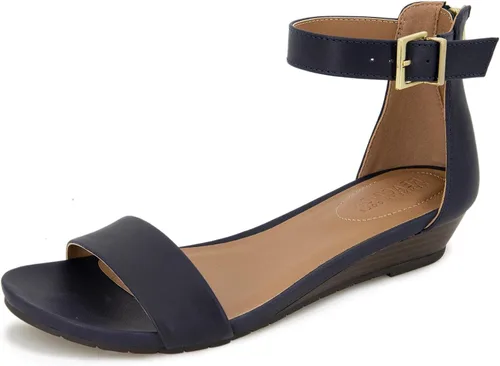 Vista 10 de Kenneth Cole REACTION Sandalias de cuña Viber de 2 piezas para mujer Negro