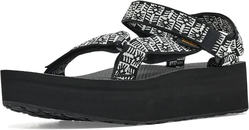 Vista 19 de Sandalia Teva de plataforma universal para mujer Balance Oliva Quemada