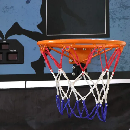 Vista 9 de Saturnpower Shot Creator Juego de Arcade de Baloncesto Interior Plegable Electrónico Juego Deportivo de Doble Tiroteo Oficial para el Hogar Doble