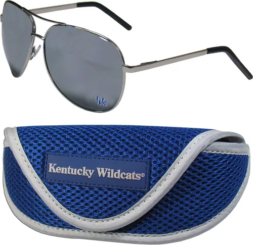 Vista 10 de Siskiyou Sports Arkansas Razorbacks Aviator Sunglasses and Sports Case