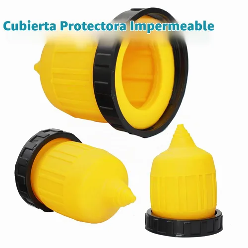 Vista 5 de Kit de enchufe de entrada de alimentación X-Haibei para autocaravana de 30 amperios, enchufe NEMA L5-30R negro de 125V, conector hembra de bloqueo
