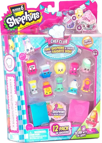 Vista 4 de Temporada 6 Chef Club Shopkins, paquete de 12 (los estilos pueden variar)