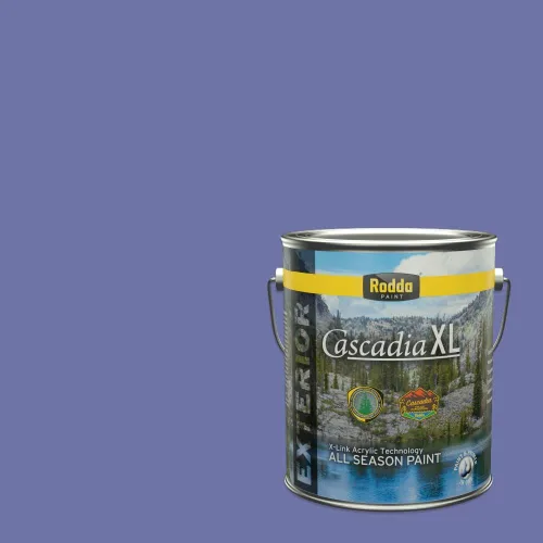 Vista 30 de Rodda Paint CASCADIA XL Pintura e imprimación satinada exterior en uno, cuarto de galón, Aquafir