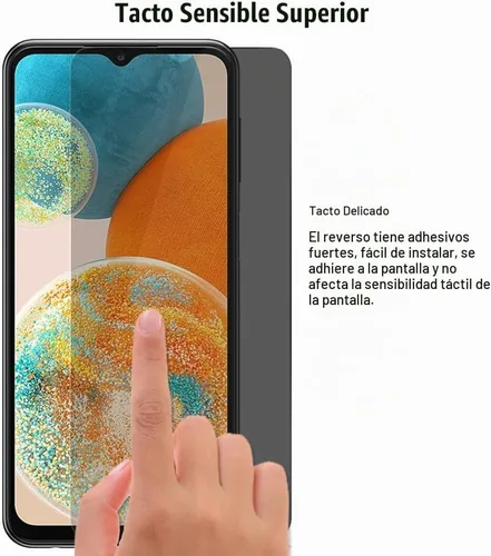 Vista 4 de Paquete de 3 lentes y protectores de pantalla de privacidad