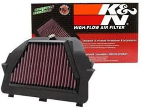 Vista 3 de Repuesto de filtro de aire de alto rendimiento YA-6008 para Yamaha de K&N