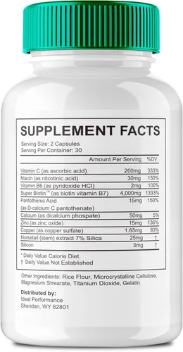 Vista 2 de Follixin Cápsulas de crecimiento del cabello, píldoras de suplemento de salud capilar Follixin, máxima fuerza, nutre el cabello Follixin, fortalece
