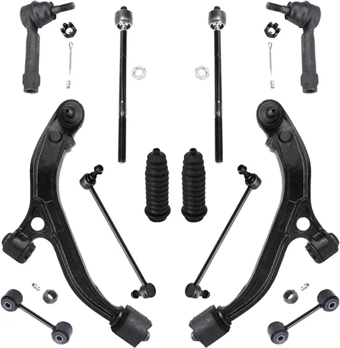 Vista 35 de Detroit Axle - Kit de extremo delantero para Hyundai Sonata XG350 XG300 Kia Optima, 2 brazos de control superiores con juntas de bola, 2 brazos