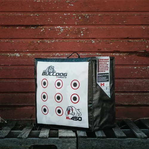 Vista 2 de Bulldog Targets Doghouse XL 450 - Objetivo de tiro con arco