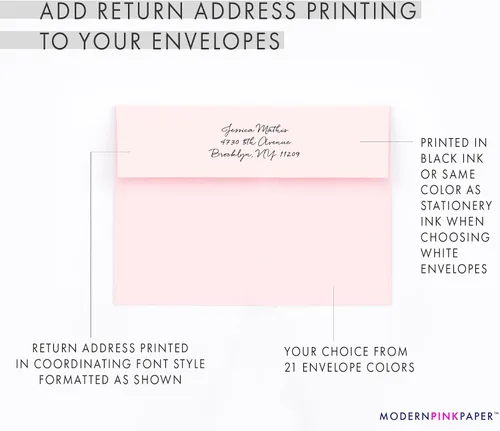 Vista 6 de Papelería floral personalizada con sobres, planos o plegados, juego de papelería floral de acuarela para mujer, tarjetas de notas florales