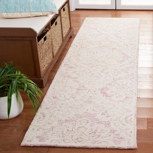 Vista 38 de SAFAVIEH Blossom Collection - Alfombra decorativa, 2 x 3 pies, azul y marfil, lana hecha a mano, ideal para zonas de alto tráfico en entrada, sala