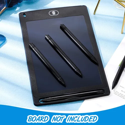 Vista 4 de 24 bolígrafos de repuesto para lápiz capacitivo LCD, para tableta de escritura LCD, bloc de dibujo, tablones de mensajes para niños y adultos