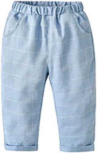 Vista 34 de IDOPIP Trajes de otoño e invierno para niños pequeños, camisa de manga larga con corbatín + chaleco + pantalones largos, overoles