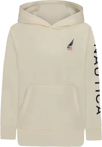 Vista 13 de Nautica Suéter estilo sudadera con capucha de forro polar para niño