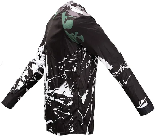 Vista 4 de Weimostar Camiseta de ciclismo para hombre, camiseta de manga larga, bicicleta de montaña, motocicleta, ropa de bicicleta al aire libre
