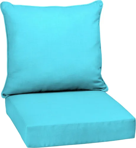 Vista 39 de Arden Outdoor Deep Seat Cushion Set, 24x24, Aqua
