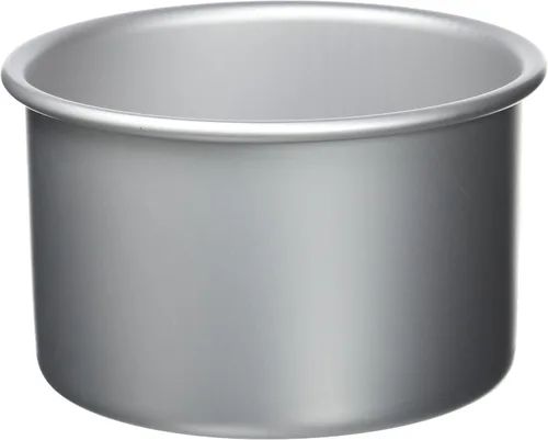 Vista 2 de IBILI Molde para pastel Redonda/Extra profundo 3.9x3.9 in, Aluminio, Plata, 3.9 x 3.9 x 3.9 in