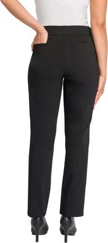 Vista 4 de Briggs New York - Pantalón profesional Millennium superelástico con bolsillo para mujer (Longitud promedio, corta y alta)