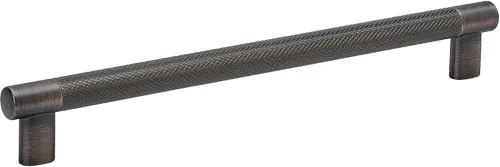 Vista 15 de Amerock Tirador de gabinete de cocina Bronce ennegrecido 8 pulgadas (203 mm) de centro a centro Bronx paquete de 1 unidad Herrajes