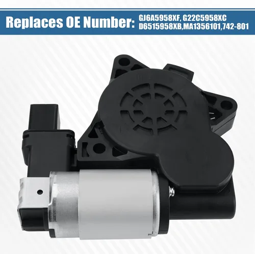 Vista 8 de 742-801 Motor de elevación de ventana eléctrica compatible con Mazda 3, Mazda 5, Mazda 6, Mazda CX-7, Mazda CX-9, Mazda RX-8, Reemplazo #
