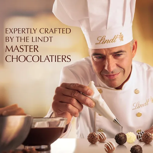 Vista 10 de Lindt Gourmet Truffles - Caja de regalo surtida de dulces de chocolate, 14.7 onzas