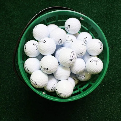 Vista 4 de ZLY Cesta de pelota de golf, contenedor de pelota de golf con mango para pelota que contiene accesorios de estadio