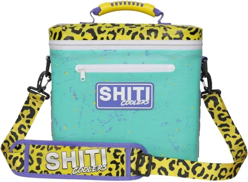 Vista 27 de SHITI Hieleras Enfriador para Camping, Viajes, Playa, Lonchera Suave para Alimentos, Bebidas y Hielo, Portátil, Impermeable, Bolsa Aislada de 24 El
