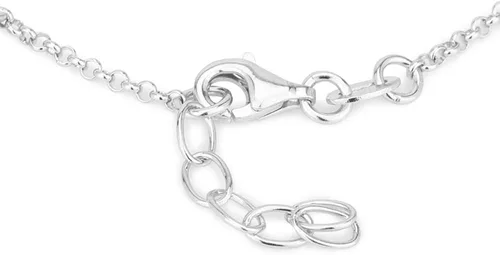 Vista 3 de Vanbelle - Pulsera de plata de ley 925 chapada en rodio para mujeres y niñas