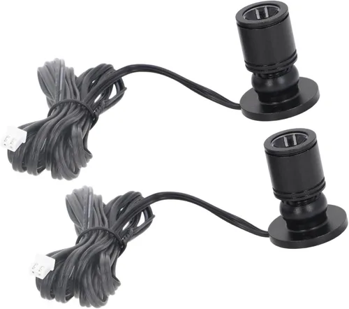Vista 3 de Garosa Mini proyector regulable USB 5V luz artística mini LED luces de acento proyector de armario 1 a 2 luces de punto para porche, vitrinas