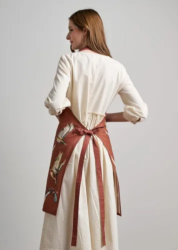 Vista 424 de Maison d' Hermine Delantales para mujer con bolsillo, 100% algodón (27.50 x 31.50 pulgadas)