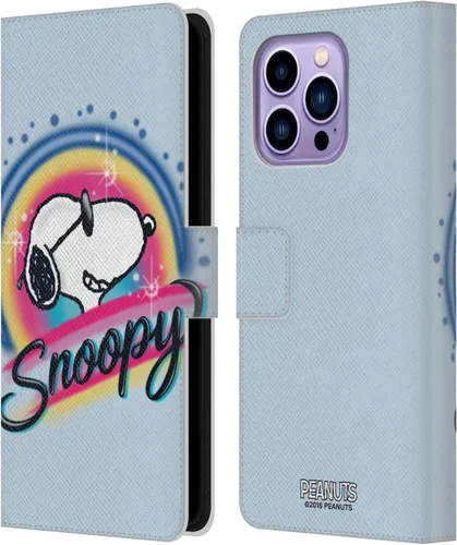 Vista 19 de Head Case Designs Funda de piel con licencia oficial de Peanuts Beach Surf Snoopy Boardwalk Airbrush compatible con Apple iPhone 11