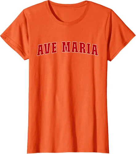 Vista 51 de Ave Maria FL Florida - Camiseta, Negro
