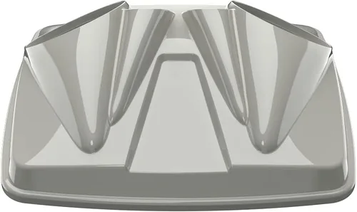 Vista 73 de Tapas de altavoz dobles de 8 pulgadas a juego para Advanblack/OEM Harley Rushmore estilo Razor, Chopped & King Tour Pak Whisky ámbar