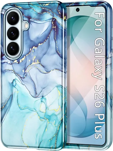 Vista 85 de Btscase para Samsung Galaxy S25, [Probado contra caídas de grado militar] Funda protectora de diseño de patrón de mármol, resistente, delgada