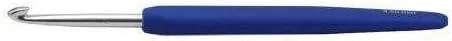 Vista 2 de Knitter-s Pride Waves Gancho de plata de un solo extremo, M-13 US / 0.354 in - Iris