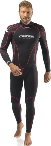 Vista 10 de Cressi Traje de buceo completo para hombre y mujer de 0.098 in en neopreno de alta elasticidad premium - Maya: diseñado en Italia