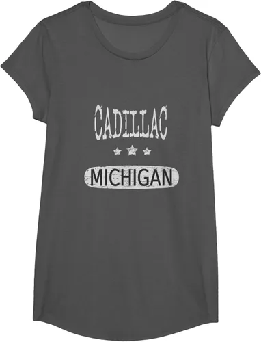 Vista 44 de Vintage Cadillac Michigan Camiseta