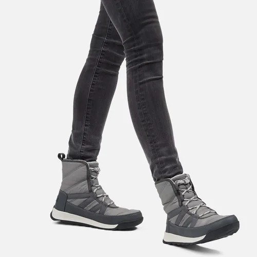Vista 6 de SOREL Whitney Botas cortas con cordones para mujer, botas de invierno de nailon impermeables