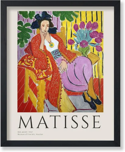 Vista 21 de Poster Master Póster Vintage de Henri Matisse – Impresión Retro de Fauvismo – Regalo para Artista, Inauguración de Casa – La Ventana, Maceta